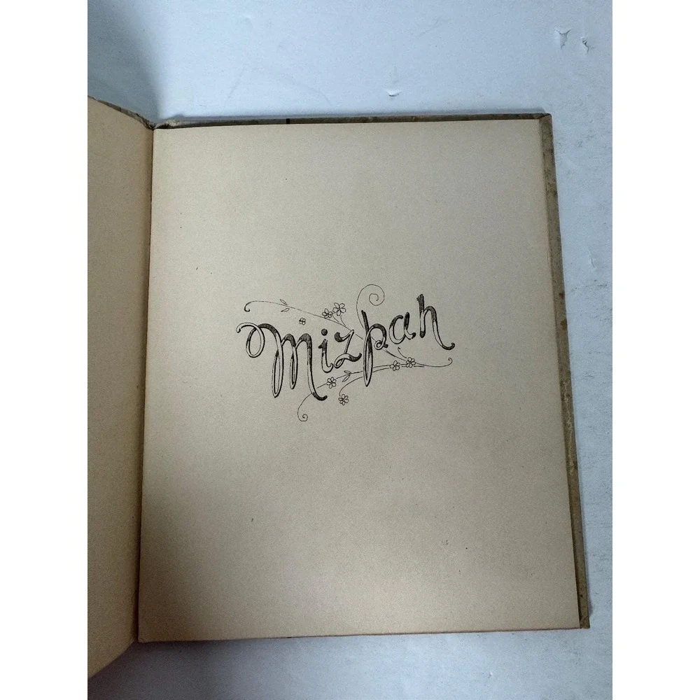 Mizpah Antique‎ Angel Gift Book HC Holiday Publishing Co NY Victorian Religious